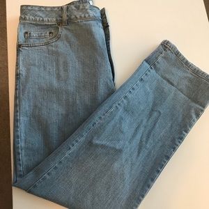 Coldwater Creek light wash Jeans Size 14